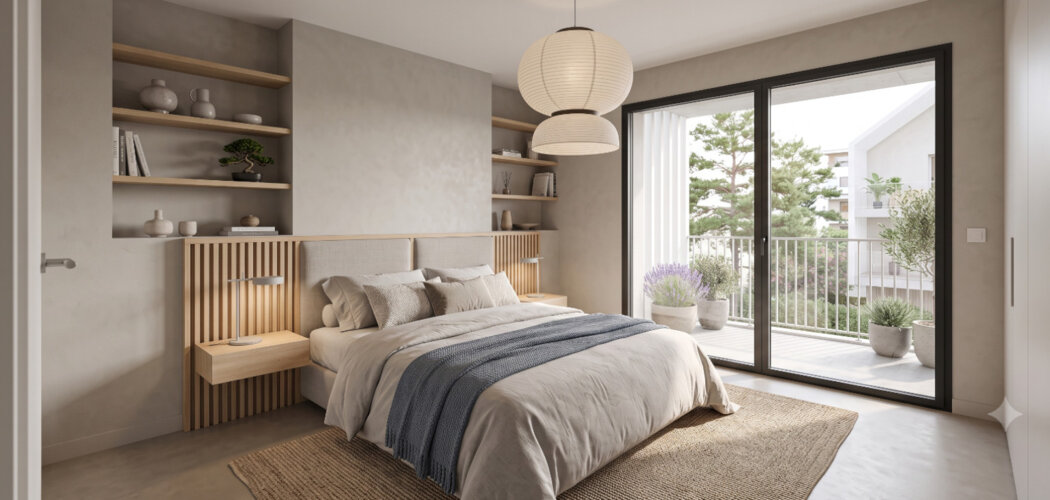 Programme immobilier neuf Jardin d'Epona - Pornichet : logements neufs sécurisés et verdoyants proche des commodités (44380) - Référence : 15545