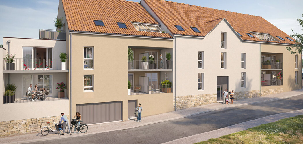 Programme immobilier neuf Estauria - Port-Saint-Père environnement naturel privilégié aux portes de Nantes (44710) - Référence : 15604