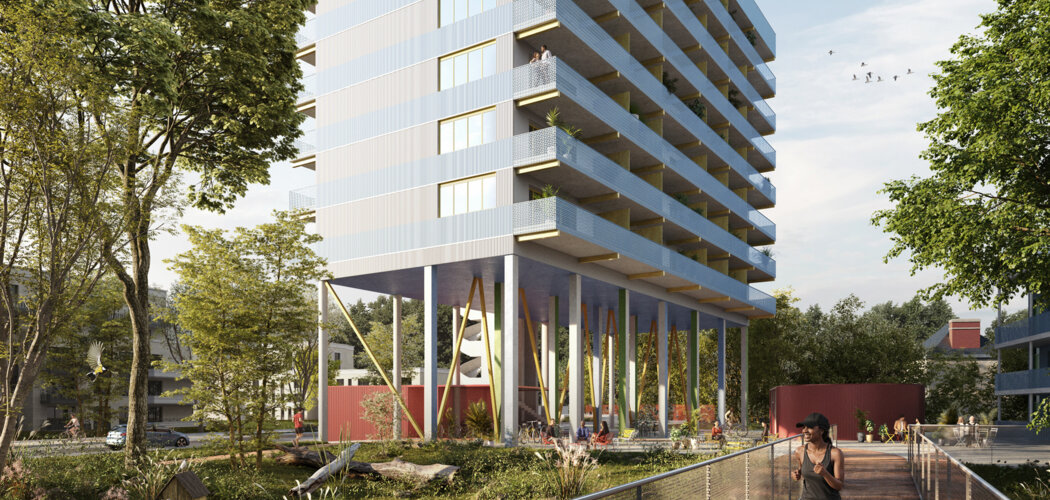 Programme immobilier neuf Piloti - Rezé à proximité de la Loire et l’Île de Nantes (44400) - Référence : 11149