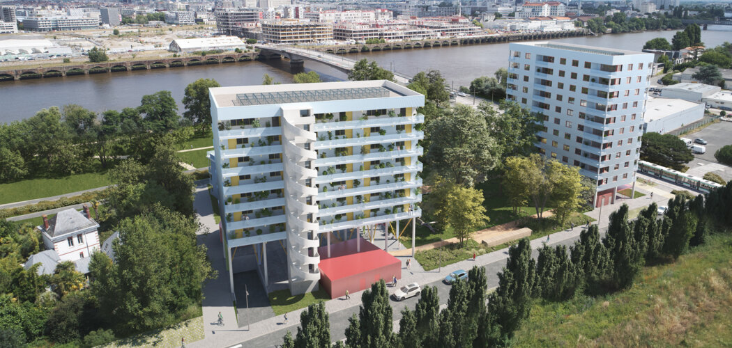 Programme immobilier neuf Piloti - Rezé à proximité de la Loire et l’Île de Nantes (44400) - Référence : 11149