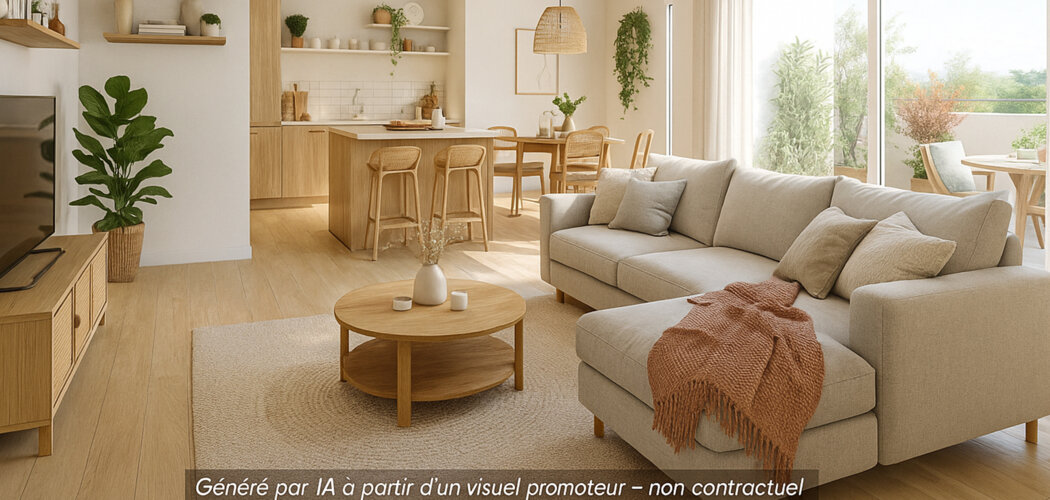 Programme immobilier neuf ESPRIT FAUBOURG - Rezé quartier Pont-Rousseau à deux pas des  tram 2 et 3 (44400) - Référence : 15575