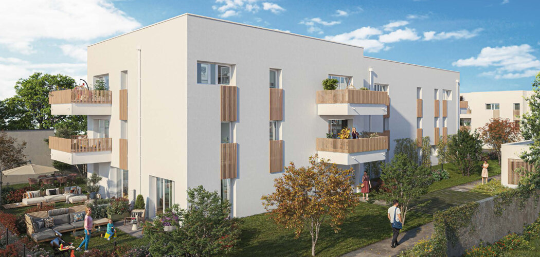 Programme immobilier neuf ESPRIT FAUBOURG - Rezé quartier Pont-Rousseau à deux pas des  tram 2 et 3 (44400) - Référence : 15575