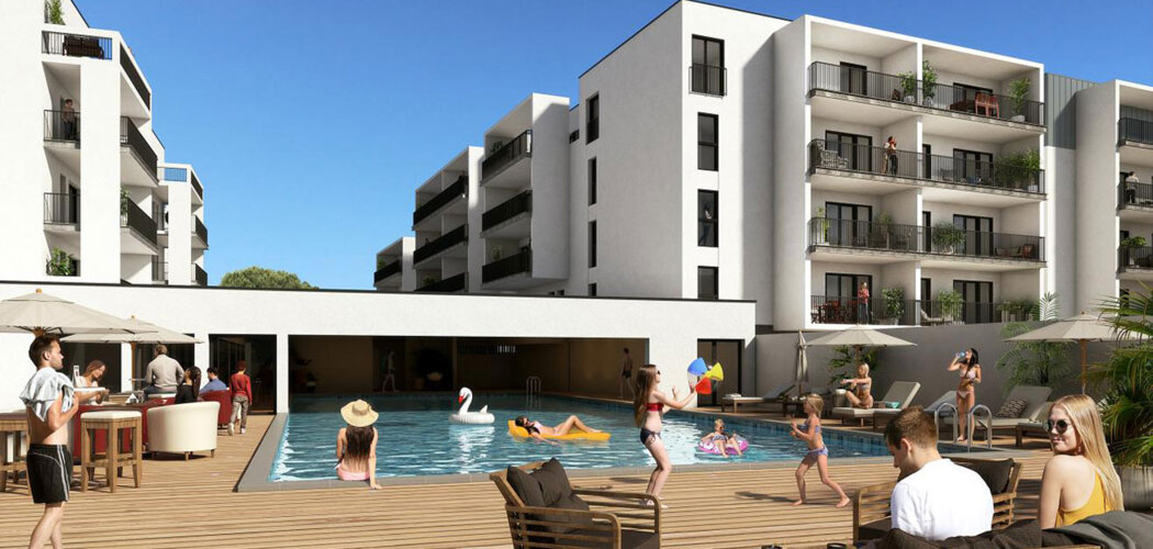 Programme immobilier neuf Orée du Parc - Royan : logements neufs sécurisés et verdoyants proche des plages (17200) - Référence : 14577