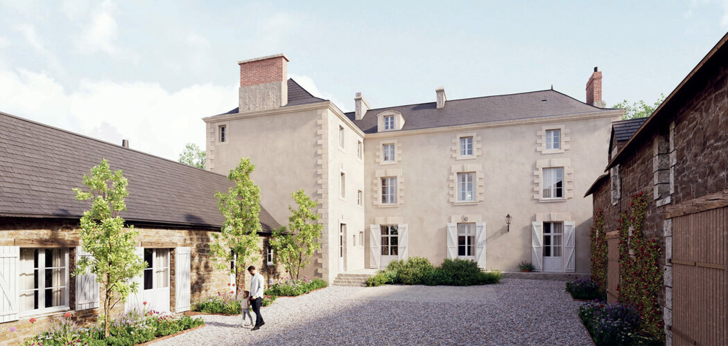 Programme immobilier neuf Le Manoir de la Garotterie - Saint-Herblain appartements réhabilités aux portes de Nantes (44800) - Référence : 17675