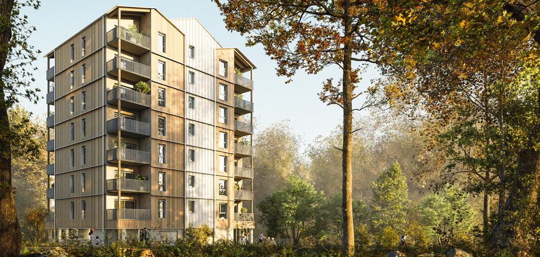 Programme immobilier neuf Canopia - Saint-Herblain cadre verdoyant à 15 min de Nantes (44800) - Référence : 18617