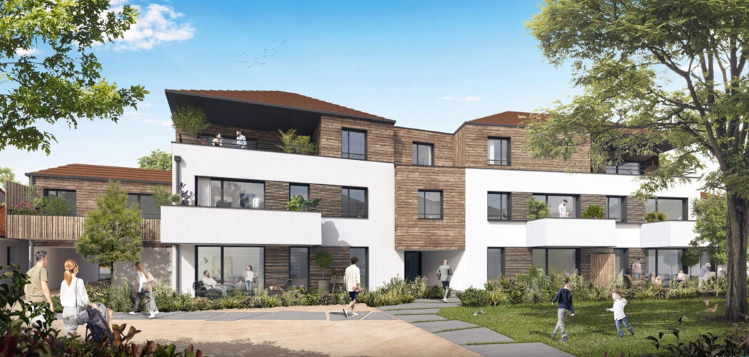 Programme immobilier neuf L'Odyssée - Saint-Marc-sur-Mer : logements neufs sécurisés et verdoyants proche des plages (44600) - Référence : 8067