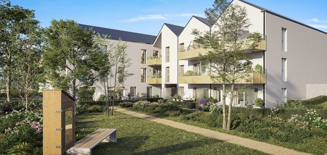 Programme immobilier neuf SERENITY - Saint-Nazaire : logements neufs sécurisés et verdoyants proche des commodités (44600) - Référence : 15177