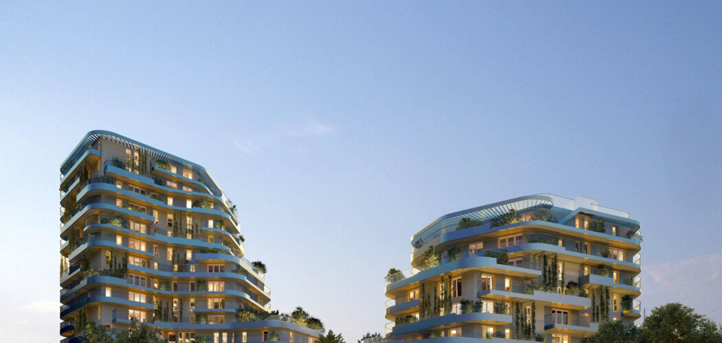 Programme immobilier neuf Harmony of the Sky - Saint-Nazaire : Résidence studio–T5 avec cadre panoramique et confort optimisé proche des commodités (44600) - Référence : 14482