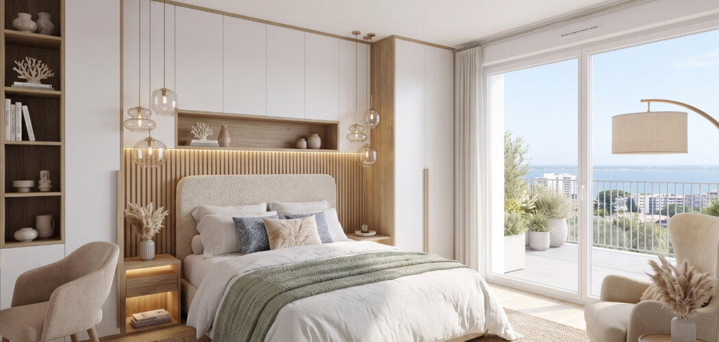 Programme immobilier neuf Harmony of the Sky - Saint-Nazaire : Résidence studio–T5 avec cadre panoramique et confort optimisé proche des commodités (44600) - Référence : 14482