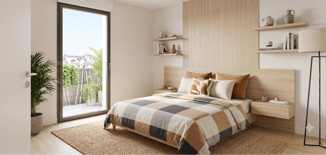 Programme immobilier neuf GARANCE - Saint-Nazaire : Résidence T2–T4 avec cadre urbain et confort optimisé proche des commodités (44600) - Référence : 6639
