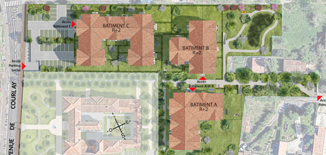 Programme immobilier neuf Le Domaine de Béthanie - Saint-Palais-sur-Mer logements du 2 au 4 pièces près du littoral (17420) - Référence : 17885