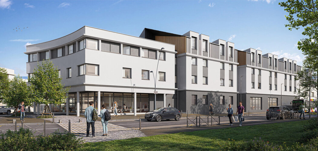 Programme immobilier neuf My Campus Anjou Renouveau - Trélazé placement locatif étudiant aux portes d Angers (49800) - Référence : 17379