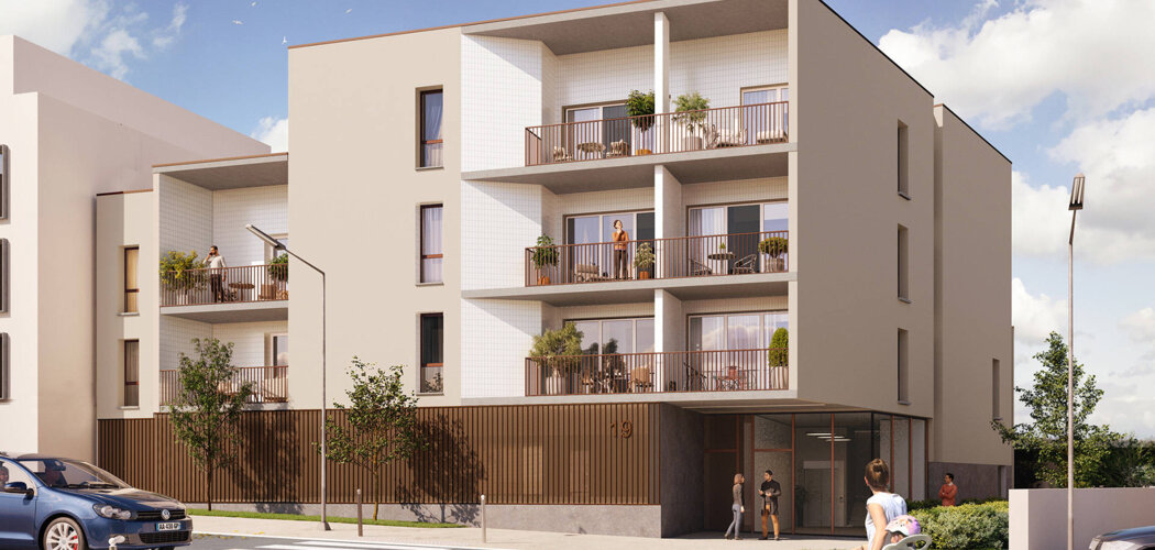 Programme immobilier neuf CANOPÉE II - Vertou, proche du parc de la Douve (44120) - Référence : 11574
