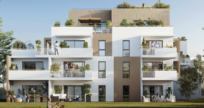 Achat / Vente immobilier neuf Carquefou à 20 minutes en voiture du cœur de Nantes (44470) - Réf. 12479