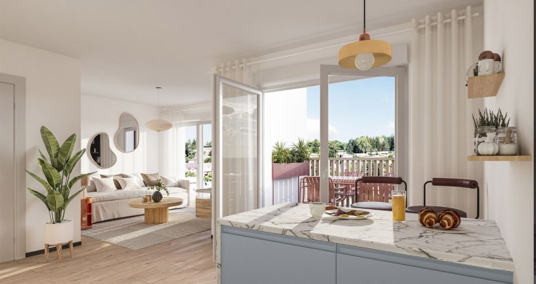 Achat / Vente immobilier neuf Saint-Herblain à 15 minutes de Nantes en tramway (44800) - Réf. 13036