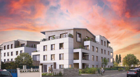 Programme immobilier neuf Domaine - Angers à deux pas du tram C vers le centre (49000) - Référence : 15625