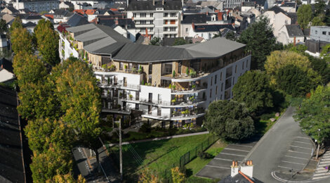Programme immobilier neuf L'AVANT-SCENE - Angers au sein du quartier Lafayette (49000) - Référence : 13901