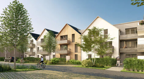 Programme immobilier neuf LES LONGERES D'ORGEMONT - Angers résidence contemporaine près du Château d’Orgemont (49000) - Référence : 15634