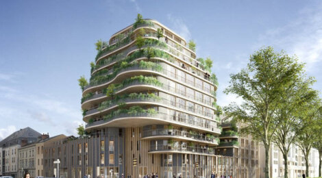 Programme immobilier neuf ARBORESCENCE - Angers : Résidence T1–T5 avec cadre urbain et confort haut de gamme proche des monuments historiques (49000) - Référence : 16919