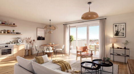 Programme immobilier neuf JARDIN NOZAY - Angers vivre au cœur du quartier Monplaisir (49000) - Référence : 18375