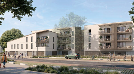 Programme immobilier neuf JARDIN NOZAY - Angers vivre au cœur du quartier Monplaisir (49000) - Référence : 18375