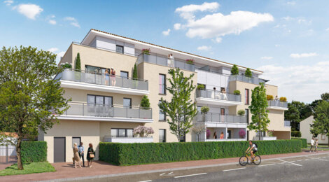 Programme immobilier neuf Terrasses des Landes - Basse-Goulaine centre à proximité immédiate des transports (44115) - Référence : 15526