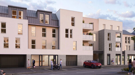 Programme immobilier neuf CARRÉ BEAUVOIR - Bouguenais centre à deux pas du Parc du Champ Toury (44340) - Référence : 18379