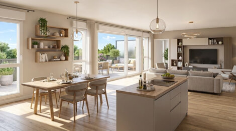 Programme immobilier neuf Les Jardins Bois Soleil - Challans un cadre de vie lumineux entre ville et littoral (85300) - Référence : 16462