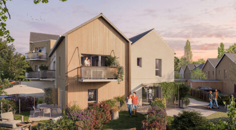 Programme immobilier neuf DOMAINE D'ANJOU - Chemillé-en-Anjou : Résidence studio–T5 avec cadre végétal et confort optimisé proche des commodités (49120) - Référence : 9850