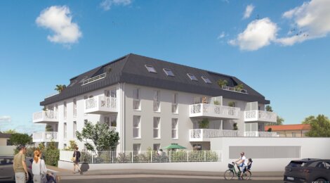 Programme immobilier neuf ORGANZA - Cholet, logements neufs et proximité centre-ville en quartier dynamique (49300) - Référence : 15976