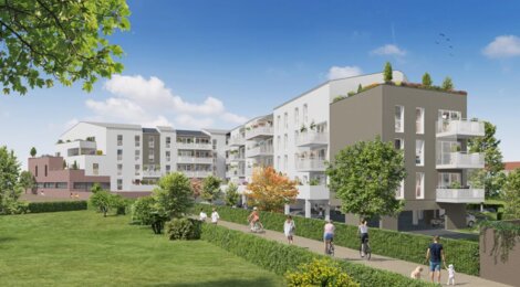 Programme immobilier neuf Les Jardins des Mauges - Cholet : logements neufs sécurisés et lumineux proche des transports (49300) - Référence : 15397