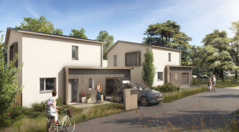 Programme immobilier neuf Balzane - Couëron : Résidence T2–T4 avec cadre résidentiel et confort optimisé proche des commodités (44220) - Référence : 14749