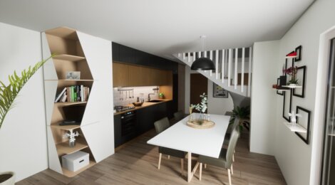 Programme immobilier neuf Aménité - Dompierre-sur-Mer logements à deux pas  du canal de Marans (17139) - Référence : 11990