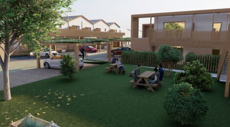 Programme immobilier neuf Aménité - Dompierre-sur-Mer logements à deux pas  du canal de Marans (17139) - Référence : 11990