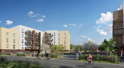 Programme immobilier neuf KALISTA - Écouflant écoquartier ZAC de Provins près d’Angers (49000) - Référence : 12309