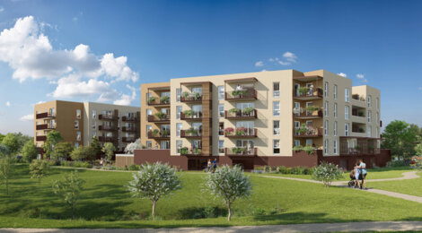 Programme immobilier neuf KALISTA - Écouflant écoquartier ZAC de Provins près d’Angers (49000) - Référence : 12309