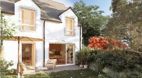Programme immobilier neuf LE DOMAINE DU CHENE VERT - Guémené-Penfao centre du village près de la gare de Beslé (44290) - Référence : 12867