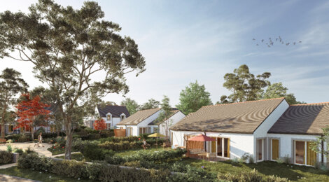 Programme immobilier neuf LE DOMAINE DU CHENE VERT - Guémené-Penfao centre du village près de la gare de Beslé (44290) - Référence : 12867