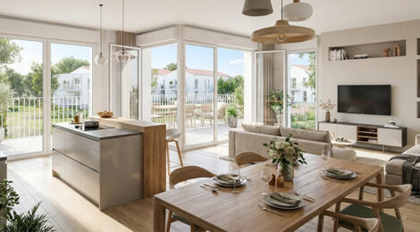 Programme immobilier neuf Villa Barena - La Barre-de-Monts cadre verdoyant face à l’Ile de Noirmoutier (85550) - Référence : 16497