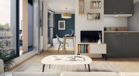 Programme immobilier neuf My Work Vendée - La Roche-sur-Yon à deux pas du Pentagone et de la gare (85000) - Référence : 16484