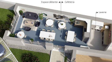 Programme immobilier neuf My Work Vendée - La Roche-sur-Yon à deux pas du Pentagone et de la gare (85000) - Référence : 16484