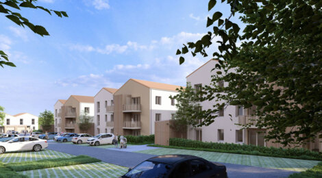 Programme immobilier neuf LES JARDINS DE LA BROSSARDIERE - La Roche-sur-Yon dans le quartier recherché de la Brossardière (85000) - Référence : 16438