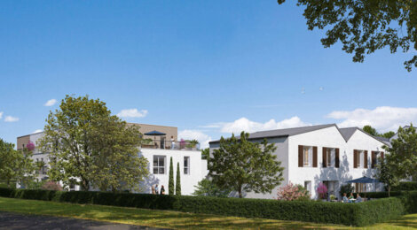 Programme immobilier neuf Le Parc de l'Etang - La Roche-sur-Yon : logements neufs T2–T5 proche du ruisseau de La Raillée (85000) - Référence : 15812