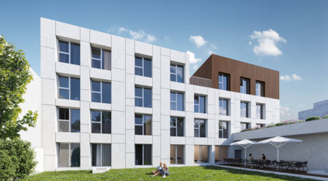 Programme immobilier neuf CAP ETUDES LA ROCHELLE REPUBLIQUE - La Rochelle : logements neufs sécurisés et verdoyants proche des commodités (17000) - Référence : 10791