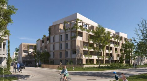 Programme immobilier neuf Ocar -  La Rochelle : logements neufs sécurisés et verdoyants proche des commodités (17000) - Référence : 14552