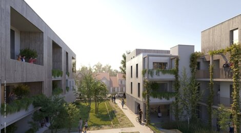 Programme immobilier neuf Ocar -  La Rochelle : logements neufs sécurisés et verdoyants proche des commodités (17000) - Référence : 14552