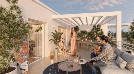 Programme immobilier neuf Les Terrasses de la Grière - La Tranche-sur-Mer cadre balnéaire privilégié à deux pas du littoral (85360) - Référence : 16450