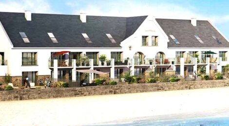 Programme immobilier neuf LA ROSE DES SABLES - Le Croisic : Appartements T1 bis–T4 avec terrasses et vue sur l’Atlantique (44490) - Référence : 118