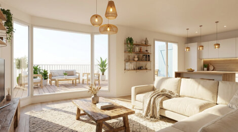 Programme immobilier neuf AQUITANIA - Les Sables-d’Olonne entre marché Arago et Grande Plage (85100) - Référence : 17387