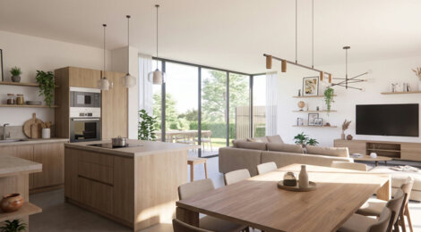 Programme immobilier neuf Mona Nova Machecoul - Machecoul-Saint-Même cadre verdoyant pour une résidence seniors (44270) - Référence : 18208